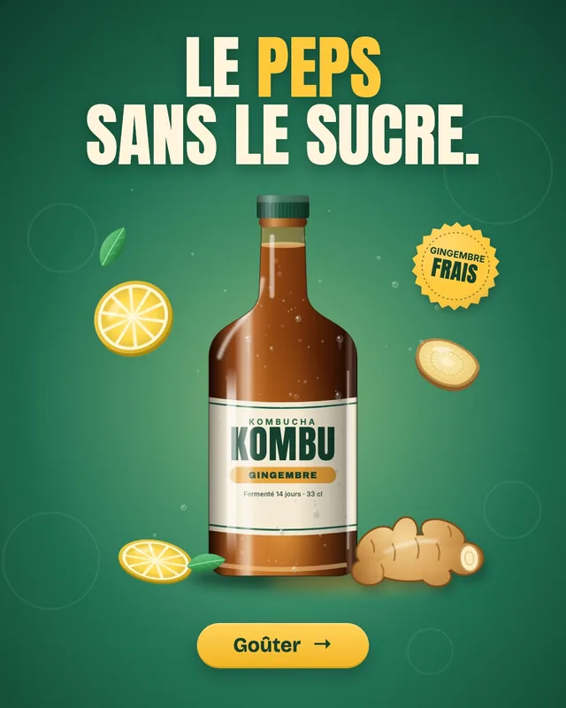 Pub d'exemple de la marque fictive Kombu